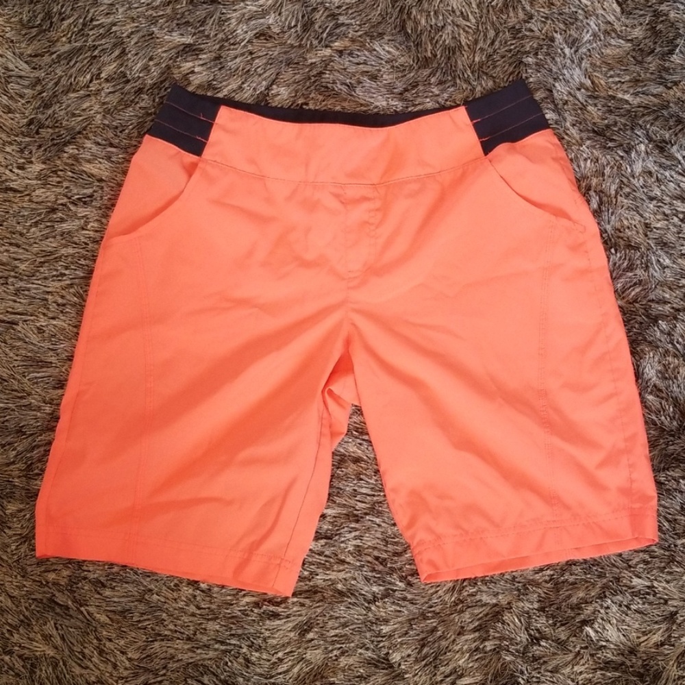 Large coral shorts